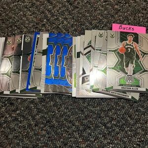 Bucks NBA Card Lot